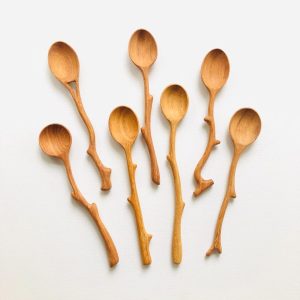 Handcrafted Doussie Wood Spoons Kitchen Decor